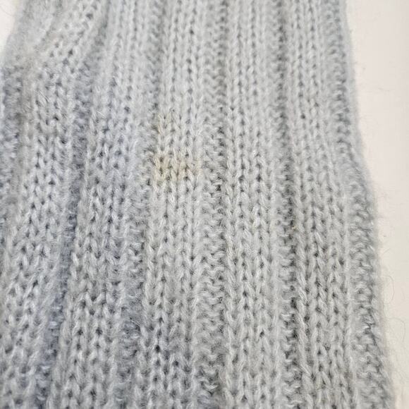 Vintage Polo Ralph Lauren Cowl Neck Mohair Blend Light Blue Large - Picture 2 of 7